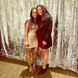 Diva vibe sequence dress.